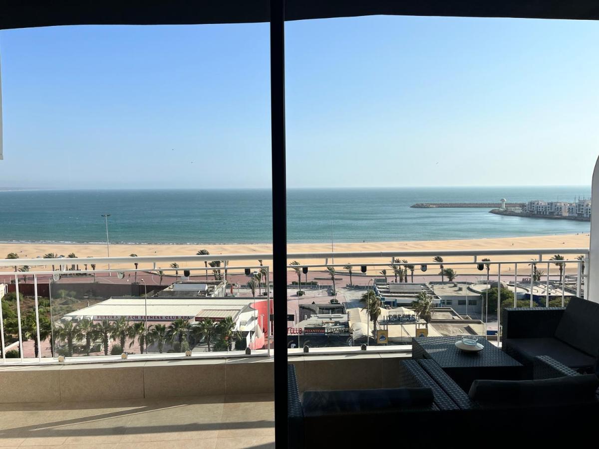 Luxury Apartment 105Sqm Terrace Seafront Wifi Unlimited 阿加迪尔 外观 照片